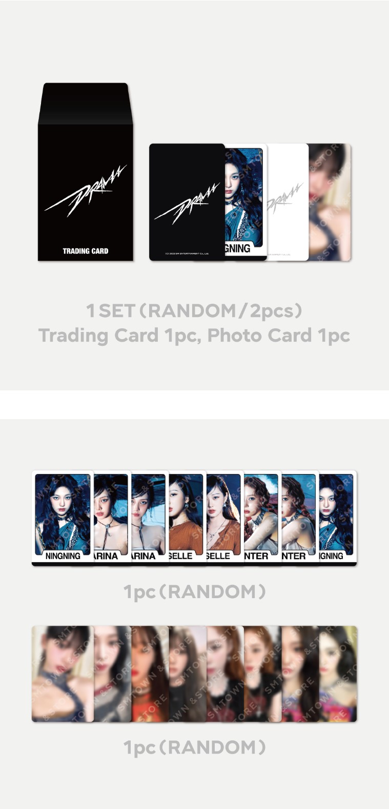 aespa - RANDOM TRADING CARD A - aespa WEEK – DRAMA CITY (A ver)