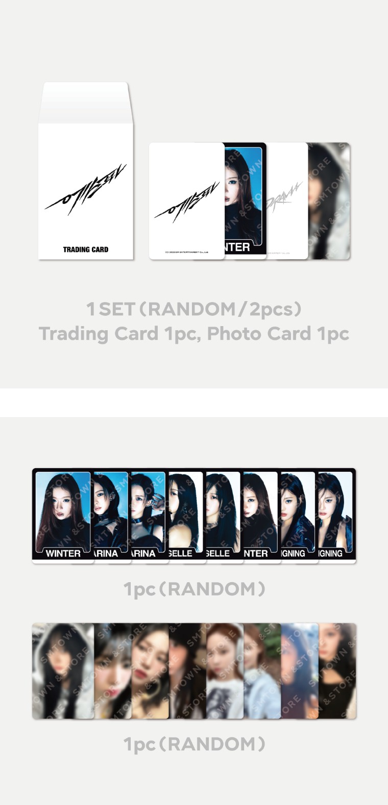 aespa - RANDOM TRADING CARD B - aespa WEEK – DRAMA CITY (B ver)