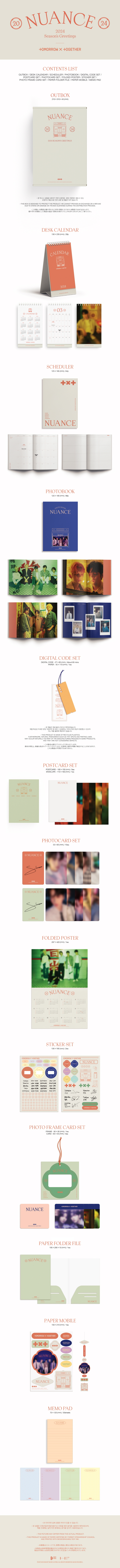 TOMORROW X TOGETHER - 2024 SEASON’S GREETINGS
