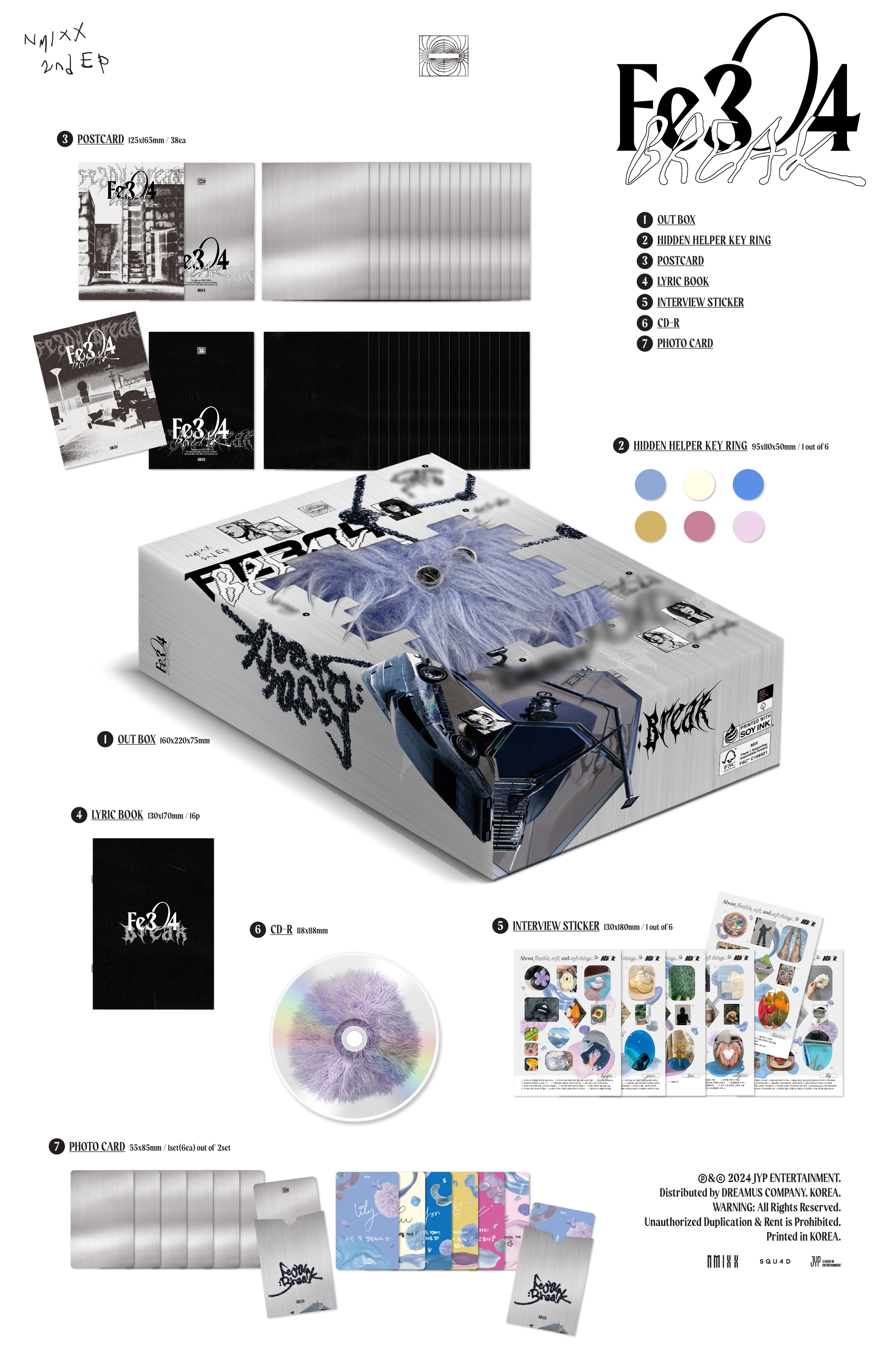 NMIXX - 2nd EP Album [Fe3O4: BREAK] (Limited Ver.)