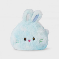 NewJeans - bunini PLUSH MINI POUCH (BLUE MULTI ver)