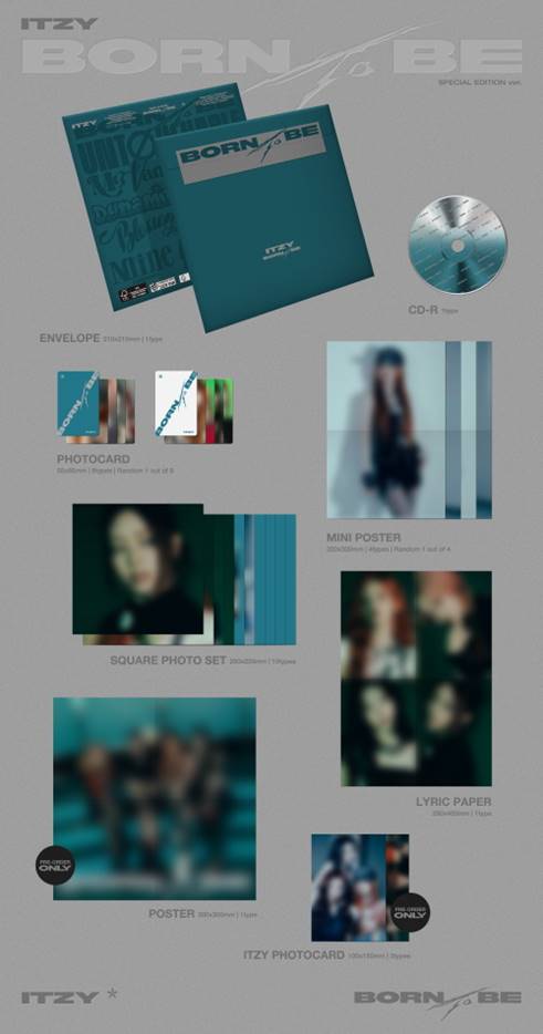 ITZY - <BORN TO BE> SPECIAL EDITION (Mr. Vampire Ver.)