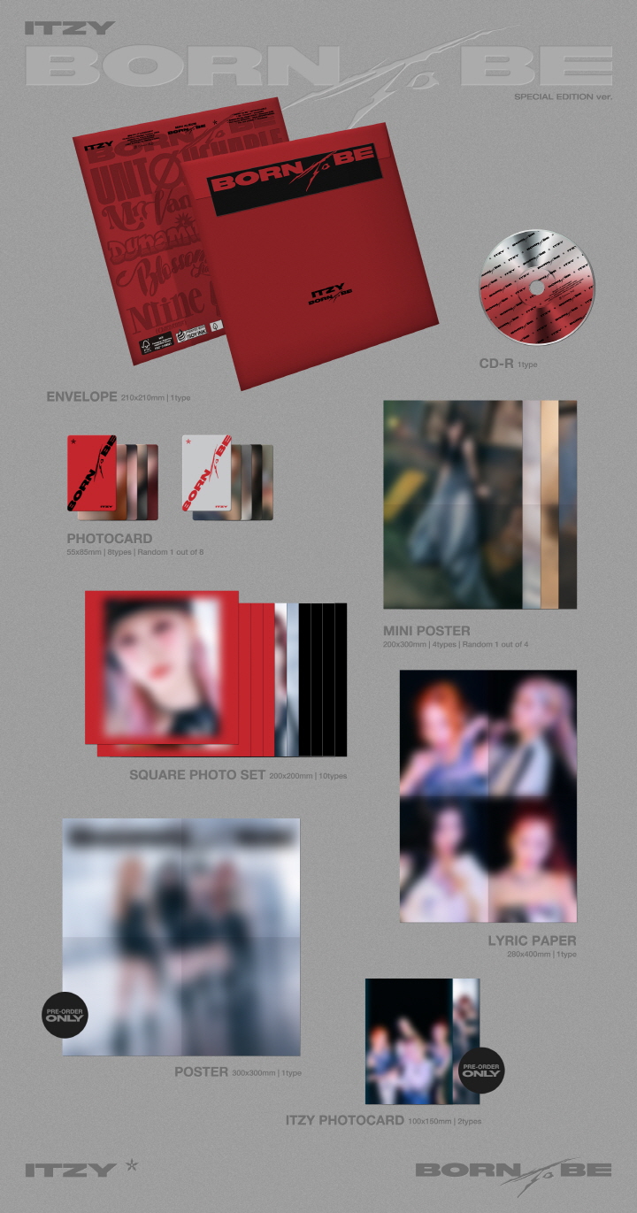 ITZY - <BORN TO BE> SPECIAL EDITION (UNTOUCHABLE Ver.)