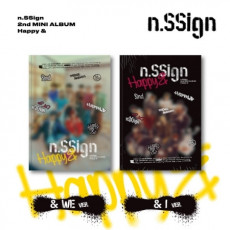 n.SSign - 2nd MINI ALBUM [Happy &] (Random Ver.)