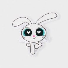 NewJeans - THE POWERPUFF GIRLS x NJ ACRYLIC MAGNETIC CLIPS (BUNNY)
