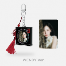 Red Velvet - [BLACK] Chill Kill - SOLID PHOTO KEYRING (WENDY)