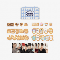 TREASURE - [FUNNYTREASURES2] TREASURE TIN CASE STICKER PACK